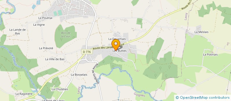 localisation de l'entreprise MONSIEUR RICHARD BUCHER  LASSY