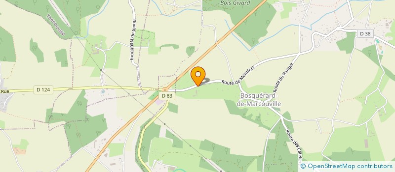 localisation de l'entreprise MONSIEUR RICHARD BUGENNE  LES MONTS DU ROUMOIS