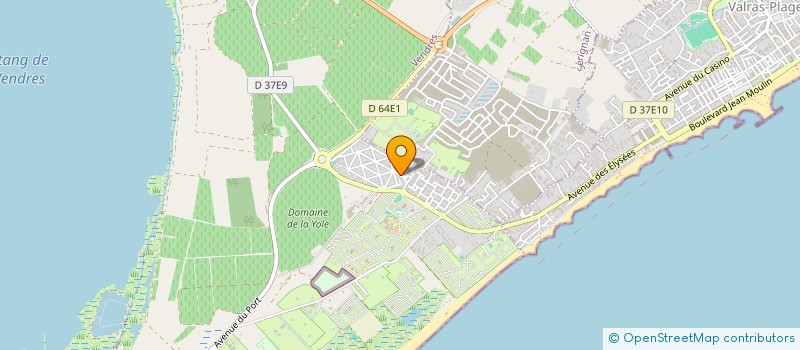 localisation de l'entreprise MONSIEUR RICHARD BURETTE  VENDRES