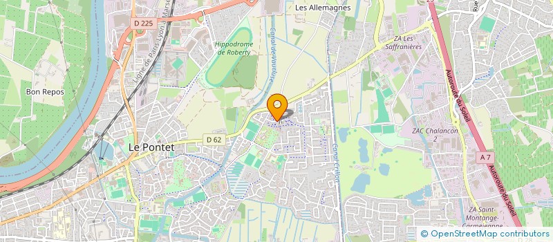 localisation de l'entreprise MONSIEUR RICHARD BUSCAIL  LE PONTET