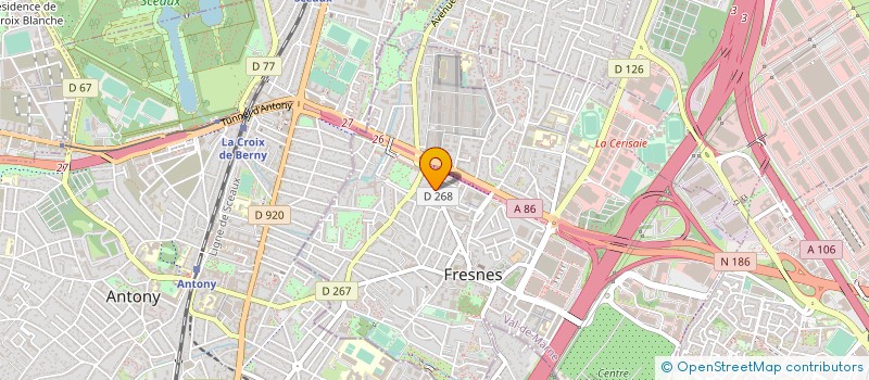 localisation de l'entreprise MONSIEUR RICHARD CABROLIER à FONTENAY-AUX-ROSES