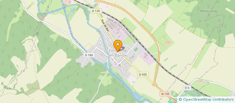 localisation de l'entreprise MONSIEUR RICHARD CAILAC  LONGEVILLE-EN-BARROIS