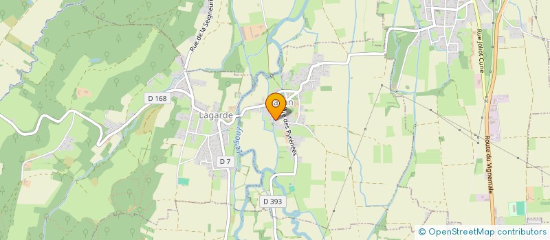 localisation de l'entreprise MONSIEUR RICHARD CAILHOL RICHARD  GAYAN