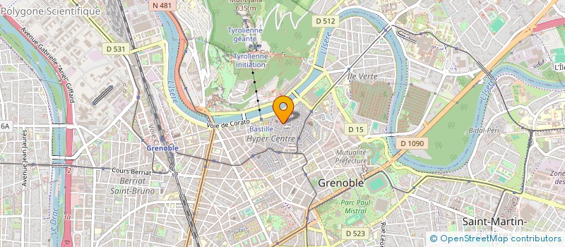 localisation de l'entreprise MONSIEUR RICHARD CAILLOIN à GRENOBLE