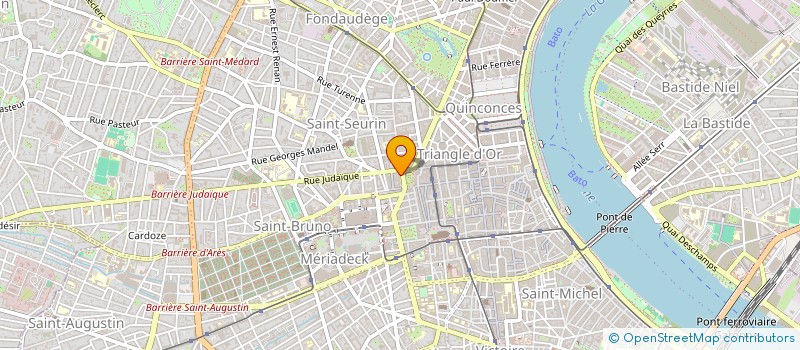 localisation de l'entreprise MONSIEUR RICHARD CARCELES à BORDEAUX