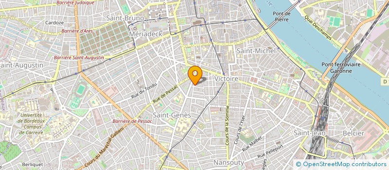 localisation de l'entreprise MONSIEUR RICHARD CARO à BORDEAUX