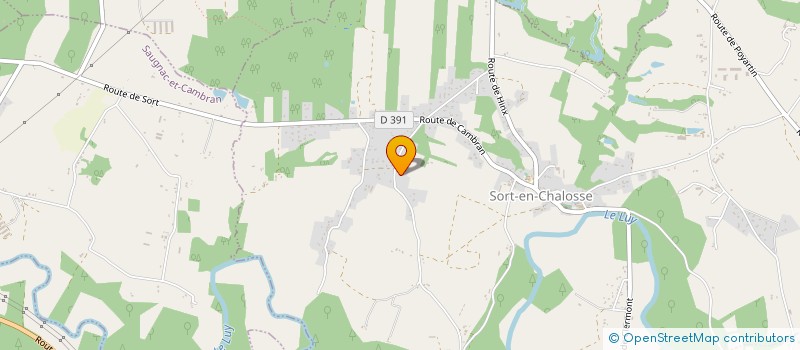 localisation de l'entreprise MONSIEUR RICHARD CASADO  SORT-EN-CHALOSSE