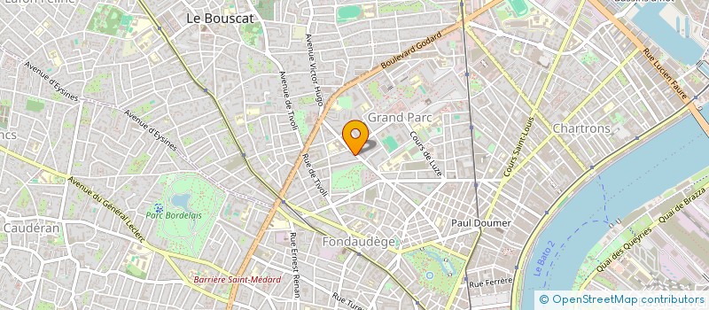 localisation de l'entreprise MONSIEUR RICHARD CASSONNET  BORDEAUX