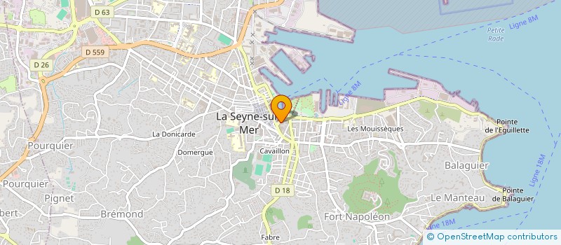 localisation de l'entreprise MONSIEUR RICHARD CASTRO à LA SEYNE-SUR-MER