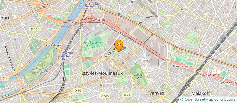 localisation de l'entreprise MONSIEUR RICHARD CHABIN à ISSY-LES-MOULINEAUX
