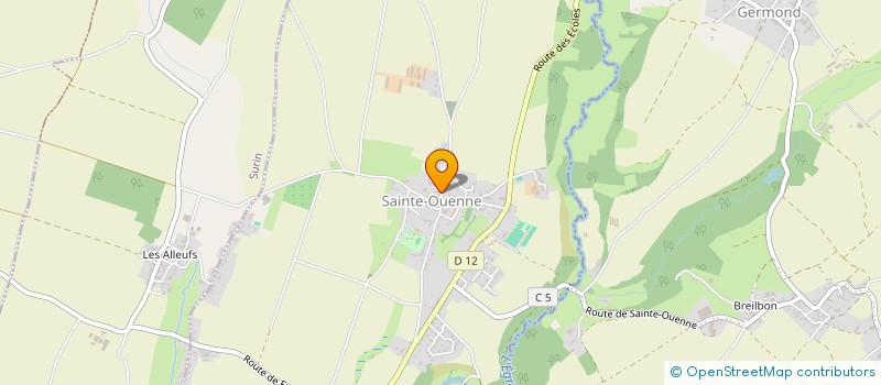 localisation de l'entreprise MONSIEUR RICHARD CHAMPAGNAC  XAINTRAY