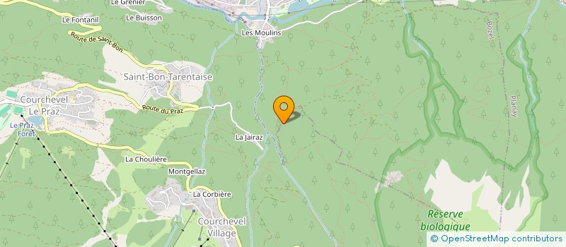localisation de l'entreprise MONSIEUR RICHARD CHARNOCK à COURCHEVEL