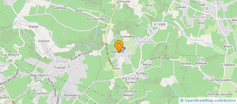 localisation de l'entreprise MONSIEUR RICHARD CHAUMENILLE  SAINT-TROJAN