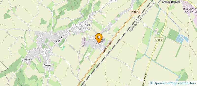 localisation de l'entreprise MONSIEUR RICHARD CLERC  PEROUGES