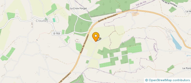 localisation de l'entreprise MONSIEUR RICHARD COLY à CROUTTES