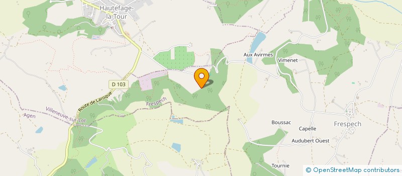 localisation de l'entreprise MONSIEUR RICHARD CORFIELD  FRESPECH