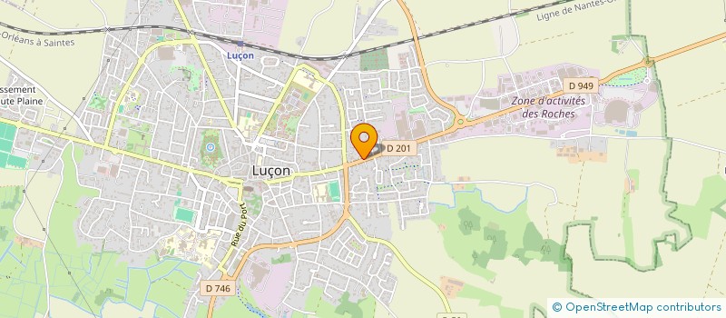 localisation de l'entreprise MONSIEUR RICHARD CORNUAULT à LUCON
