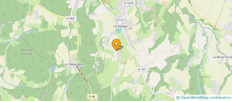 localisation de l'entreprise MONSIEUR RICHARD COUDERT  JARDIN