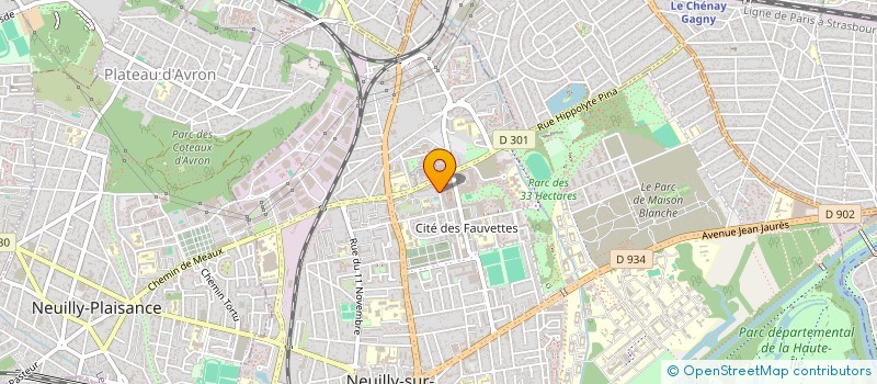 localisation de l'entreprise MONSIEUR RICHARD COUEDEL à NEUILLY-SUR-MARNE