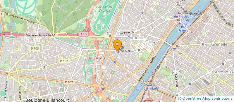 localisation de l'entreprise MONSIEUR RICHARD COUTANSON  PARIS