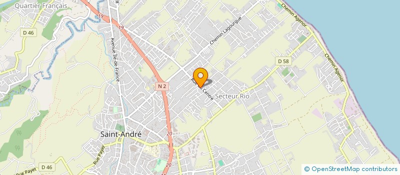 localisation de l'entreprise MONSIEUR RICHARD COVINDIN à SAINT-ANDRE