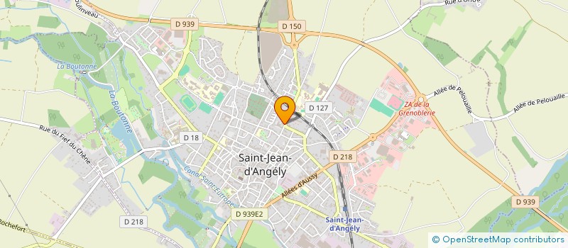 localisation de l'entreprise MONSIEUR RICHARD CRAIG  SAINT-JEAN-D'ANGELY