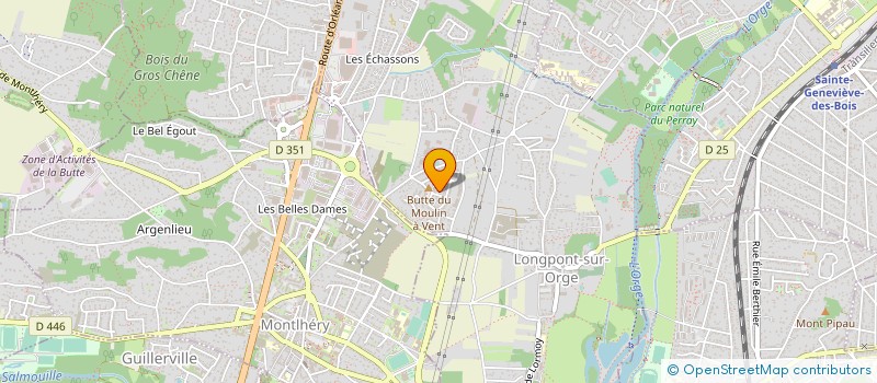 localisation de l'entreprise MONSIEUR RICHARD CREPET à LONGPONT-SUR-ORGE