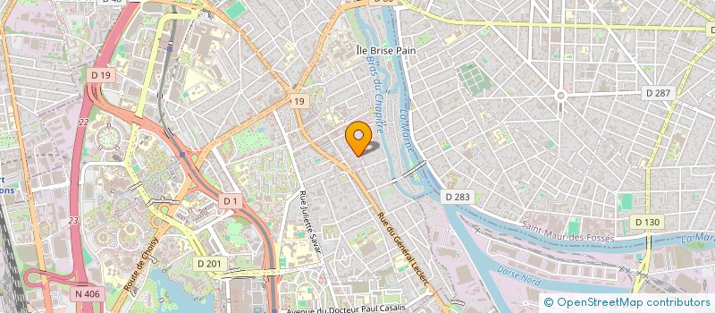 localisation de l'entreprise MONSIEUR RICHARD CREVITS  CRETEIL