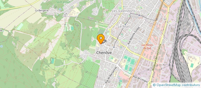 localisation de l'entreprise MONSIEUR RICHARD CROWCH  CHENOVE