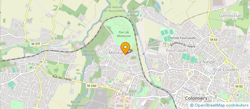 localisation de l'entreprise MONSIEUR RICHARD CUARTERO à COLOMIERS