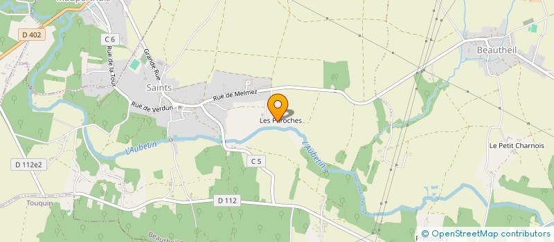 localisation de l'entreprise MONSIEUR RICHARD CUSEY à BEAUTHEIL-SAINTS