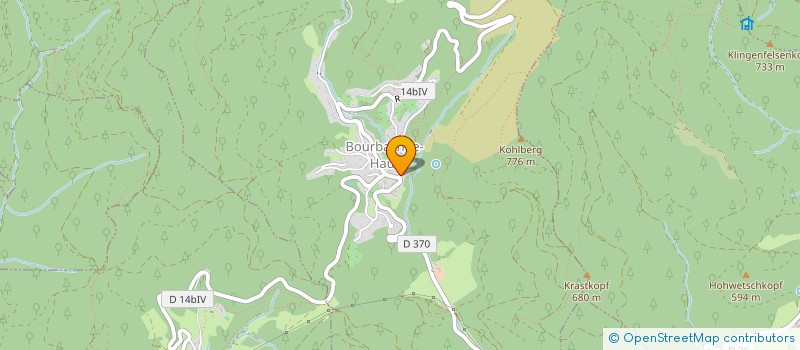 localisation de l'entreprise MONSIEUR RICHARD DAGON  BOURBACH-LE-HAUT