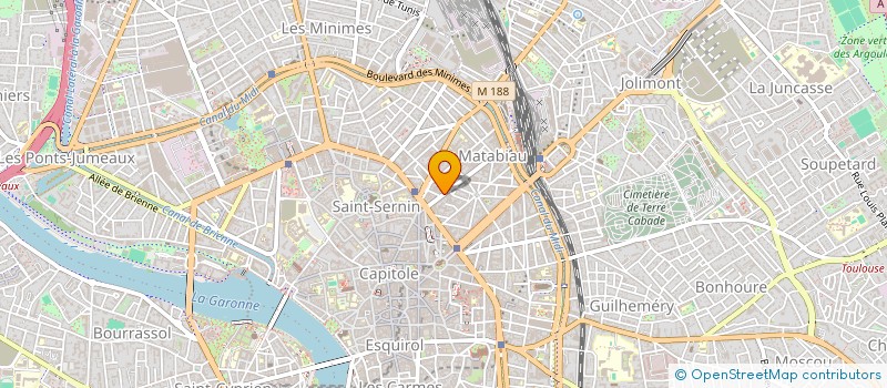 localisation de l'entreprise MONSIEUR RICHARD DAHAN à TOULOUSE