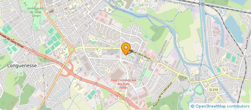 localisation de l'entreprise MONSIEUR RICHARD DAMMAN  LONGUENESSE