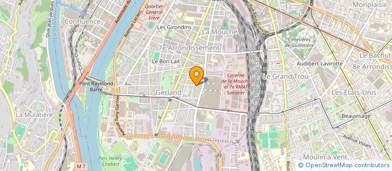 localisation de l'entreprise MONSIEUR RICHARD DASQUE  LYON