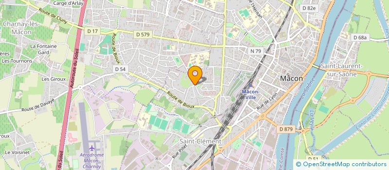 localisation de l'entreprise MONSIEUR RICHARD DAVAL  MACON