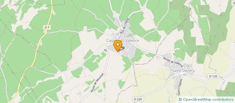 localisation de l'entreprise MONSIEUR RICHARD DE LA CRUZ à SAUZET