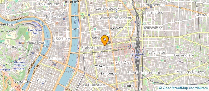 localisation de l'entreprise MONSIEUR RICHARD DE LAMBERT BREGHOT DU LUT  LYON