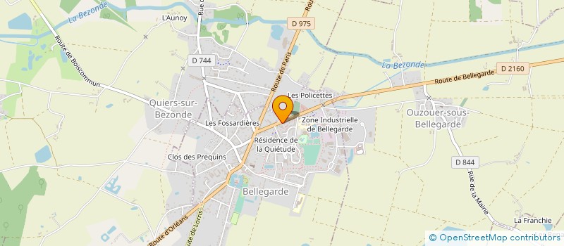 localisation de l'entreprise MONSIEUR RICHARD DE TOLLENAERE à BELLEGARDE