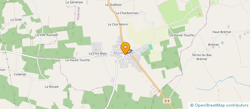 localisation de l'entreprise MONSIEUR RICHARD DEBLAUWE à PLOERMEL