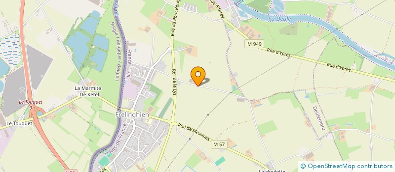 localisation de l'entreprise MONSIEUR RICHARD DEHONDT  FRELINGHIEN