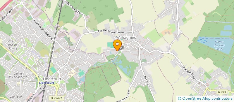 localisation de l'entreprise MONSIEUR RICHARD DEKEYSER  WAHAGNIES
