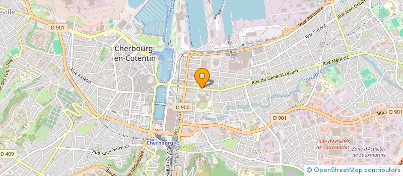 localisation de l'entreprise MONSIEUR RICHARD DELAHAIS  CHERBOURG-EN-COTENTIN