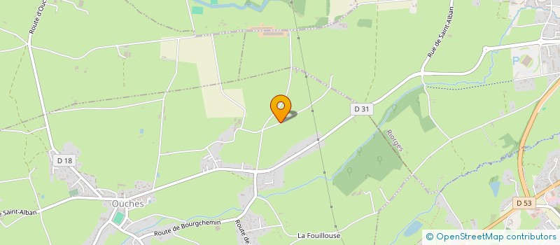 localisation de l'entreprise MONSIEUR RICHARD DEMARE  OUCHES