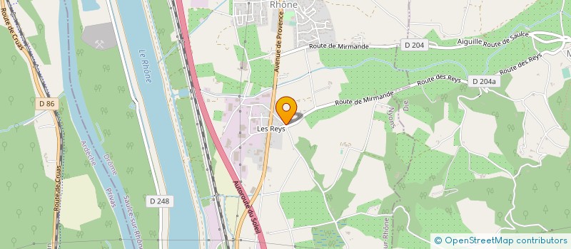 localisation de l'entreprise MONSIEUR RICHARD DEMIRDJIAN  SAULCE-SUR-RHONE