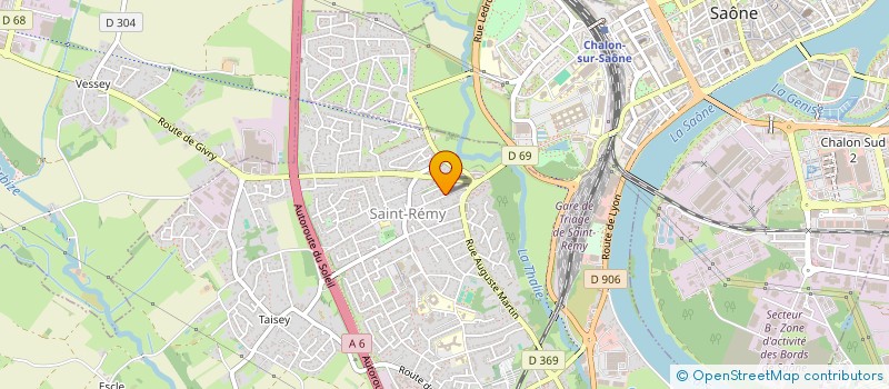 localisation de l'entreprise MONSIEUR RICHARD DESBORDES  SAINT-REMY