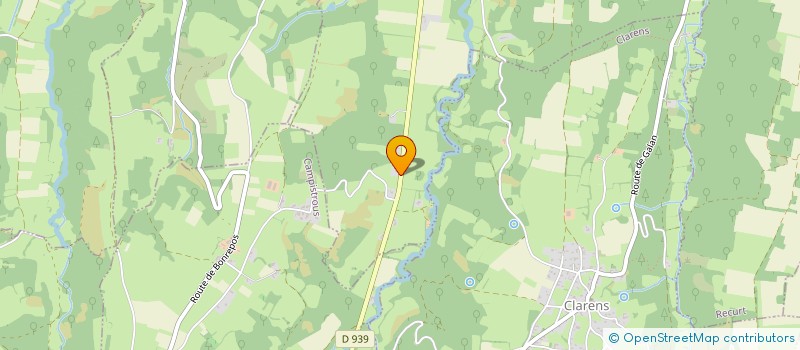 localisation de l'entreprise MONSIEUR RICHARD DESPLATS  GALEZ