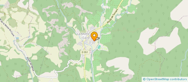 localisation de l'entreprise MONSIEUR RICHARD DEVARENNE  LA MOTTE-DU-CAIRE