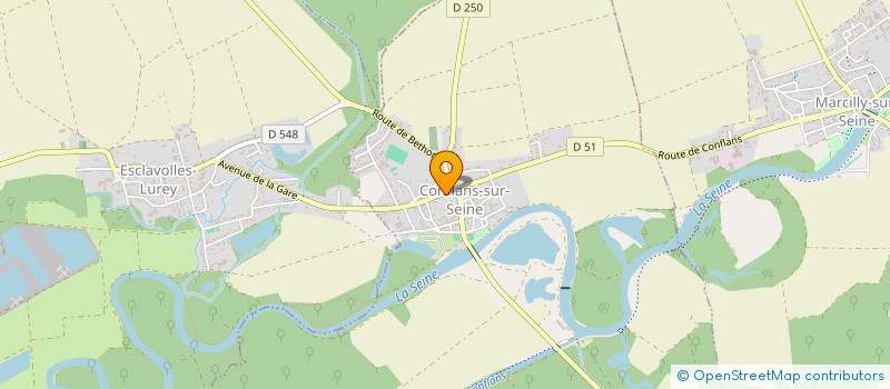 localisation de l'entreprise MONSIEUR RICHARD DEVOUCOUX  CONFLANS-SUR-SEINE