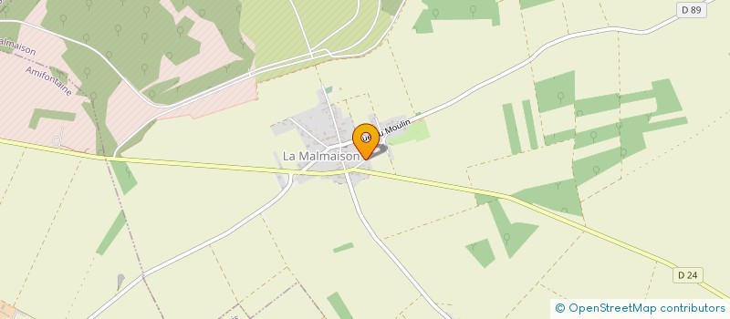 localisation de l'entreprise MONSIEUR RICHARD DEVRESSE  LA MALMAISON